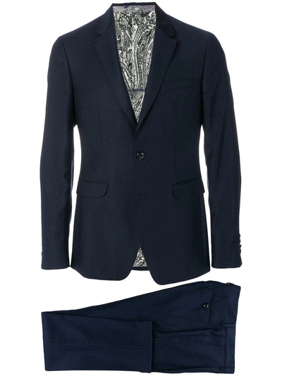 Etro Two Piece Formal Suit - Blue