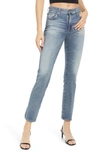 Ag Mari High Waist Slim Straight Leg Jeans In Richmond