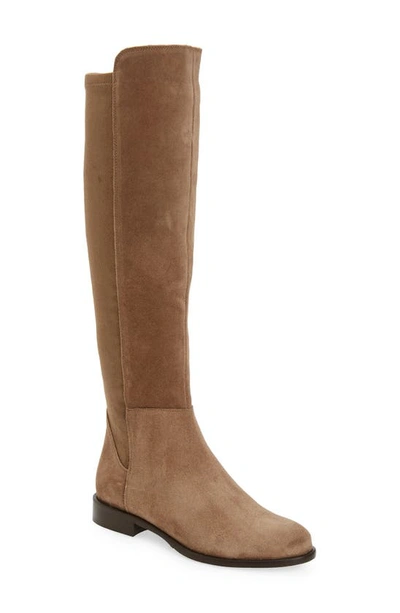 Cordani Bethany Over The Knee Boot In Sesame Suede