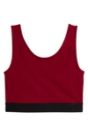 Tomboyx Compression Top In Merlot