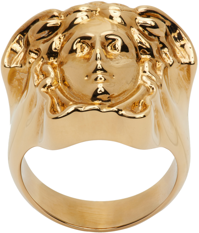 Versace Gold 'la Medusa' Ring