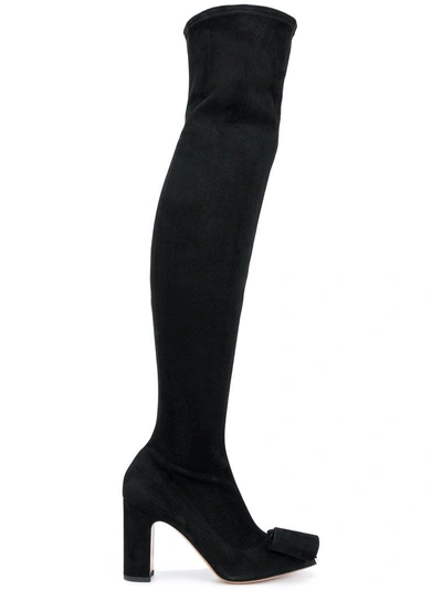 Valentino Garavani Valentino  Over-the-knee Boots - Farfetch In Black