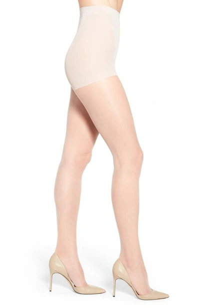 Nordstrom Control Top Pantyhose In Beige Linen