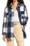 Thread & Supply Shirt Jacket In Blue Plaid
