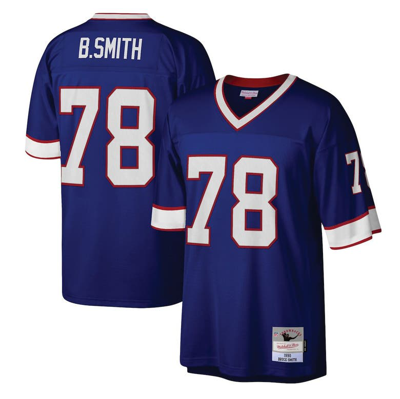 Mitchell & Ness Bruce Smith Royal Buffalo Bills 1990 Legacy Replica Jersey