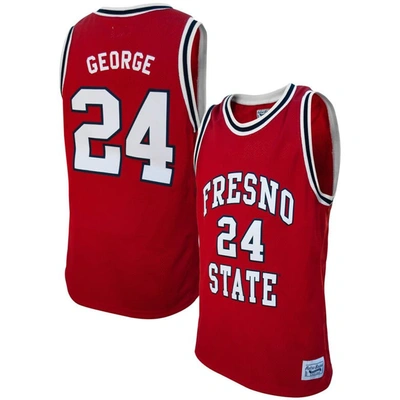Retro Brand Original  Paul George Red Fresno State Bulldogs Alumni Basketball Jersey