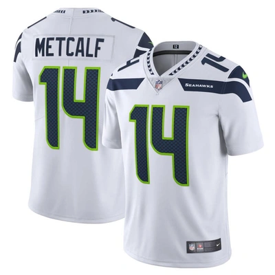 Nike Dk Metcalf White Seattle Seahawks Vapor Limited Jersey