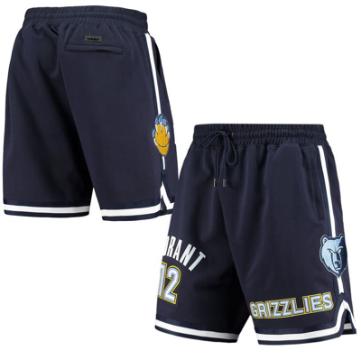 Pro Standard Men's Ja Morant Navy Memphis Grizzlies Team Player Shorts