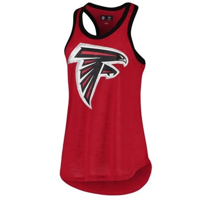 G-iii 4her By Carl Banks Red Atlanta Falcons Tater Tank Top