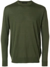 Prada Crew Neck Jumper - Green