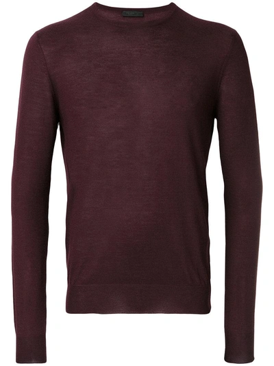 Prada Classic Jumper - Pink