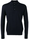 Prada Button Placket Sweater - Blue
