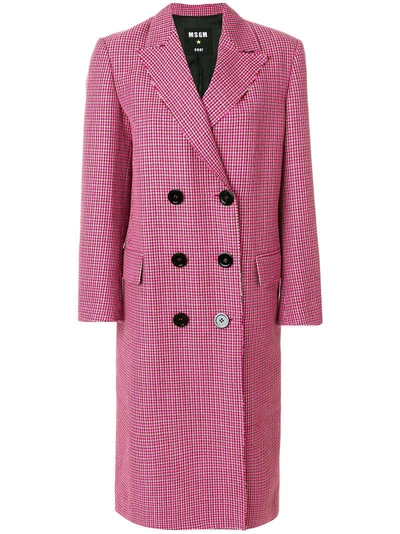 Msgm Double-breasted Coat