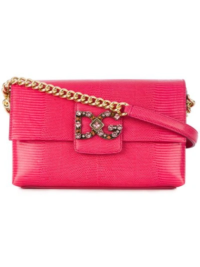 Dolce & Gabbana Dg Millennials Shoulder Bag In Pink