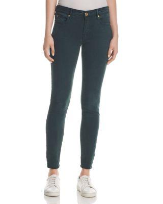 hunter green skinny jeans