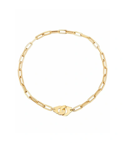Dinh Van Yellow Gold Menottes R15 Extra-large Chain Necklace