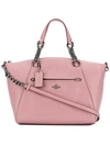 Coach Prairie Pink Leather Tote In Light Pink