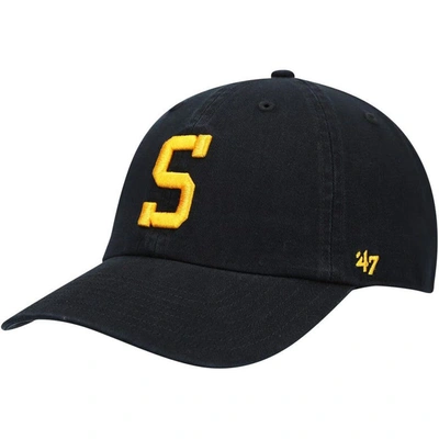 47 ' Pittsburgh Steelers Clean Up Alternate Adjustable Hat In Black