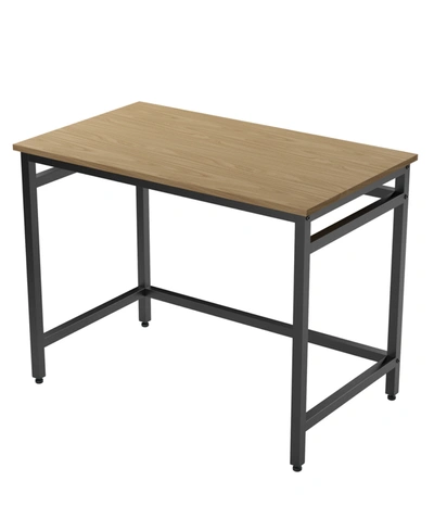 Dream Collection Industrial Metal Desk In Brown