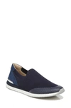 Naturalizer Lafayette Slip-on Sneakers Women's Shoes In French Navy Fabric/faux Leather