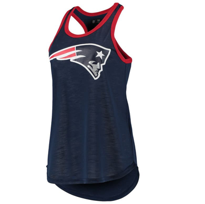 G-iii 4her By Carl Banks Women's Navy New England Patriots Tater Tank Top