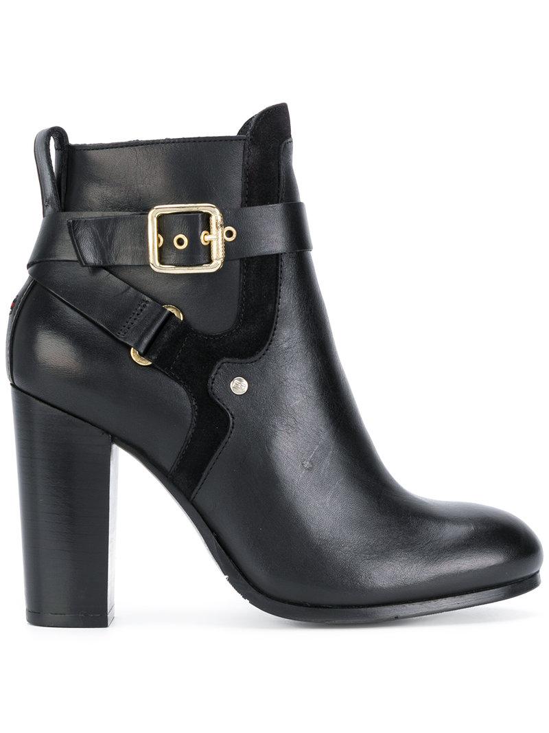 tommy hilfiger heeled chelsea boots