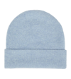 Khaite Ribbed-knit Cashmere Beanie In Blue