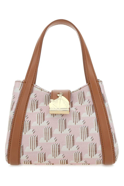 Lanvin Mother And Child Graphic-print Tote Bag In White