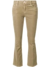 J Brand Corduroy Cropped Trousers In Ascot