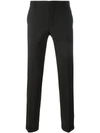 Prada Slim Tailored Trousers In Black