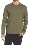 On Running Crewneck Sweater In Olive