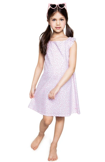 Petite Plume Girls' Amelie Nightgown - Baby, Little Kid, Big Kid In Pink