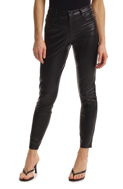 Commando Faux Leather Five-pocket Pants In Black