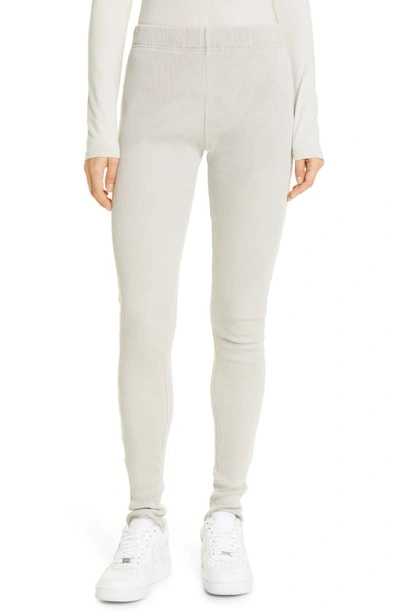 Birgitte Herskind X Vanessa Hong Stretch Cotton Stirrup Leggings In Alkanna