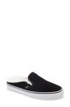Vans 'classic' Slip-on Sneaker Mule In Black Suede