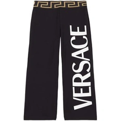Versace Kids' Greca Sweatpants Black