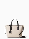 Kate Spade Cameron Street Lucie Cross Body In Tusk/black