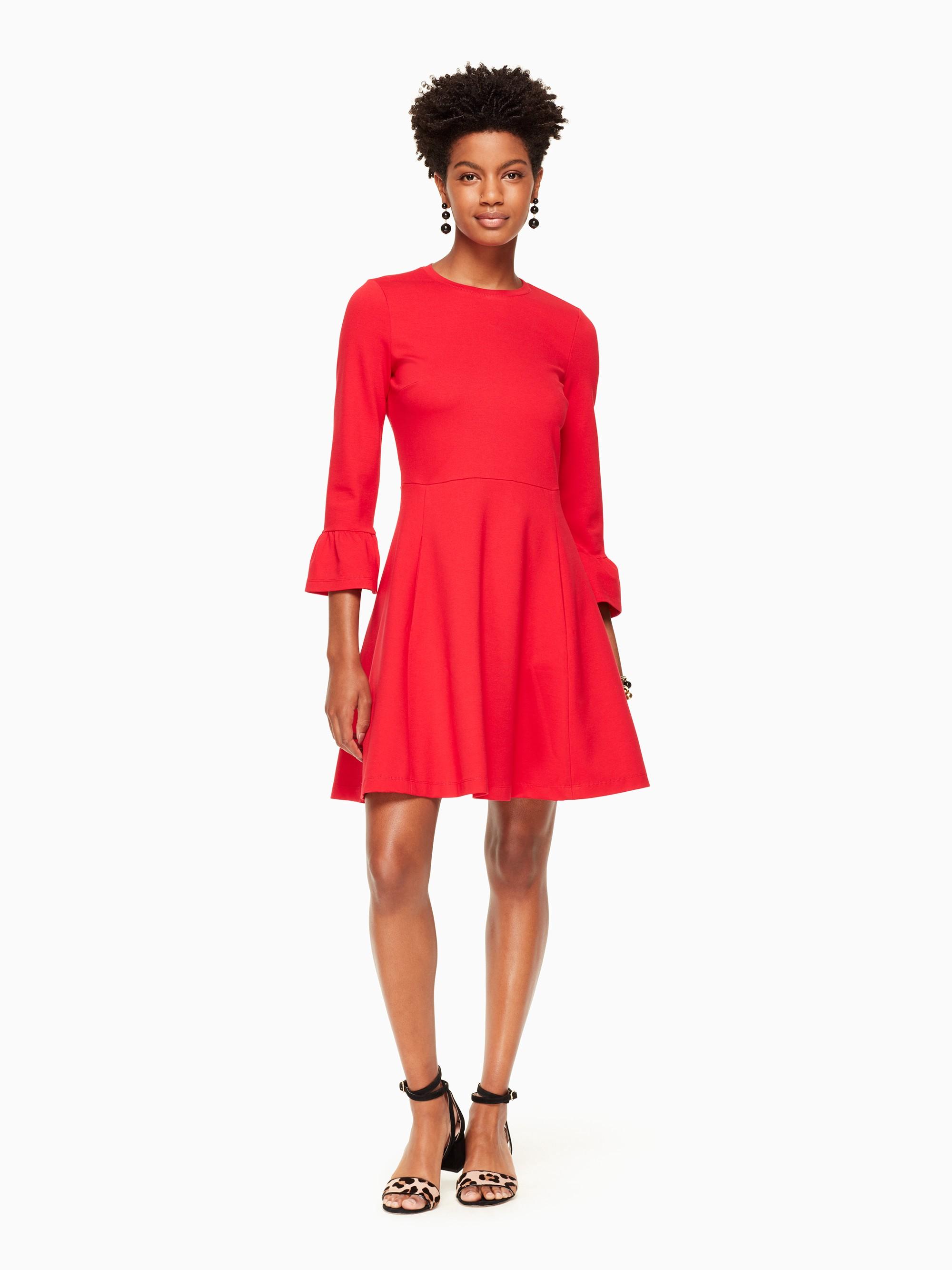 kate spade ponte fit and flare dress