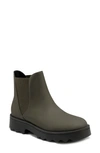 Aerosoles Swallow Chelsea Boots In Olive