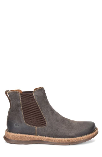 Brn Brody Chelsea Boot In Drk. Grey Dist