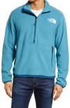 The North Face Tka Kataka Fleece Pullover In Storm Blue/monterey Blue