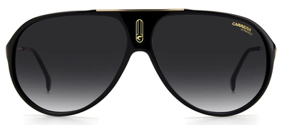 Carrera Hot65 9o 0807 Aviator Sunglasses In Grey