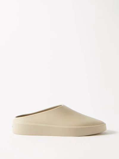 Fear Of God The California Faux-leather Slip-on Trainers In Brown