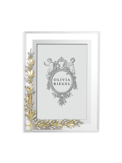 Olivia Riegel Laurel 5 X 7 Frame In Silver & Gold