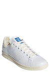 Adidas Originals Stan Smith Low Top Sneaker In White/ White/ Blue