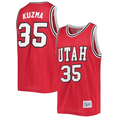 Retro Brand Original  Kyle Kuzma Red Utah Utes Commemorative Classic Basketball Jersey