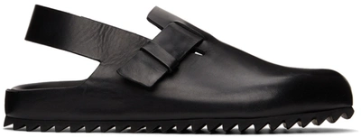 Officine Creative Agora Slingback Leather Sandals In Black
