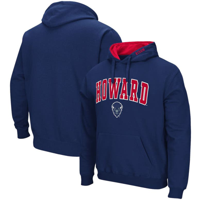 Colosseum Navy Howard Bison Isle Pullover Hoodie