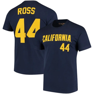Retro Brand Original  Tyson Ross Navy Cal Bears Baseball Name & Number T-shirt