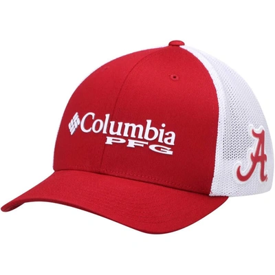 Columbia Crimson Alabama Crimson Tide Collegiate Pfg Flex Hat
